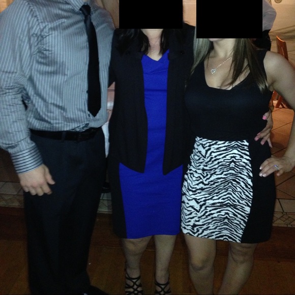 Womens black and white dress - Picture 8 of 8